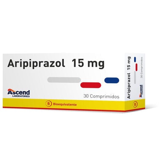 Aripiprazol 15 mg x 30 comprimidos susc-1 de 6 meses Farmex-Suscripciones-Persistente